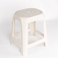 Taburete crema