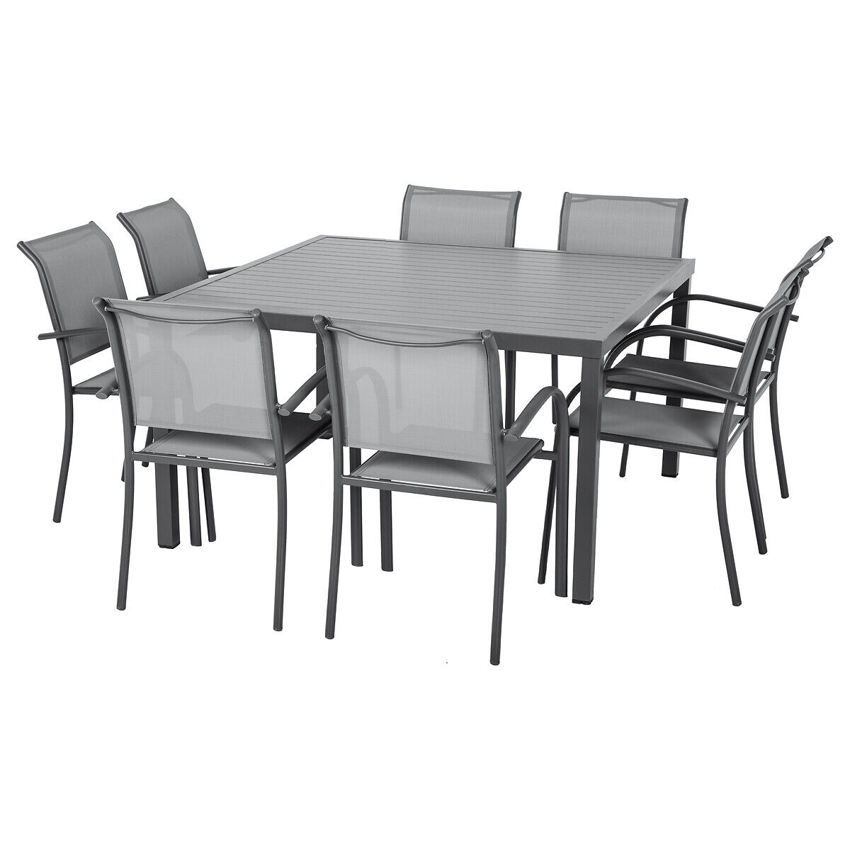 Mesa fixa PIAZZA 8 pessoas, , large