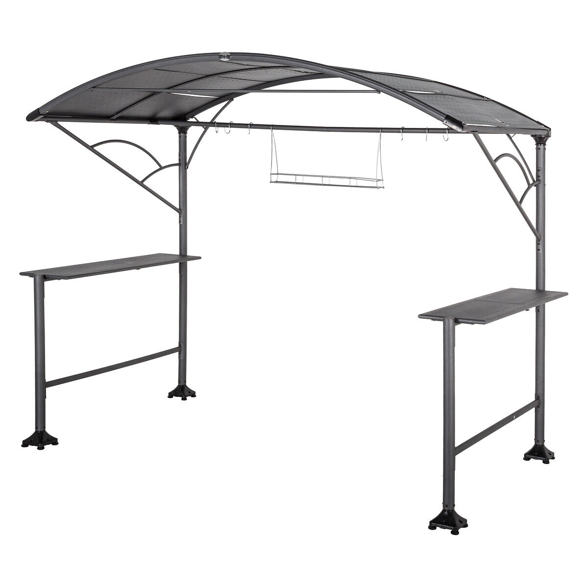 Abrigo para barbecue NEIBA cinza 2,27m, , large