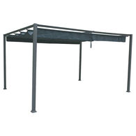 P&eacute;rgola PALMEIRA gris ardosia 3x4m