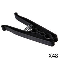 Set 48 Pinzas Coloridas Para La Ropa 