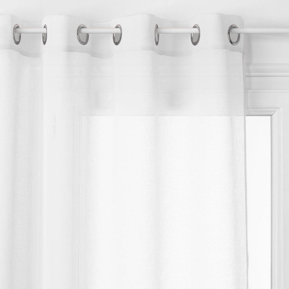 Cortina organza branca 140x240cm, , large