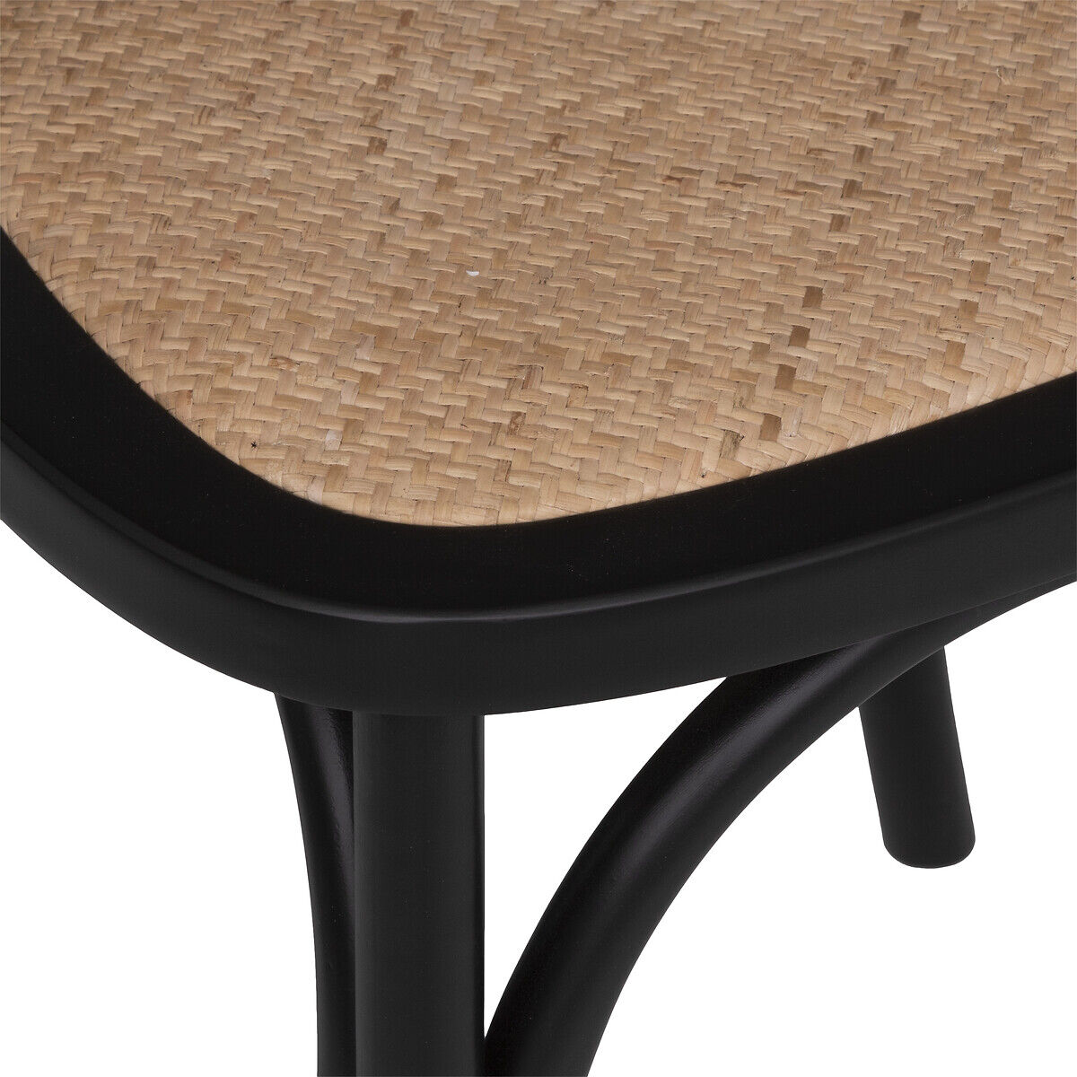 Cadeira MIDNGHT GARDEN preta em madeira, , large