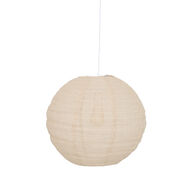 L&aacute;mpara de techo JORDY beige 57cm