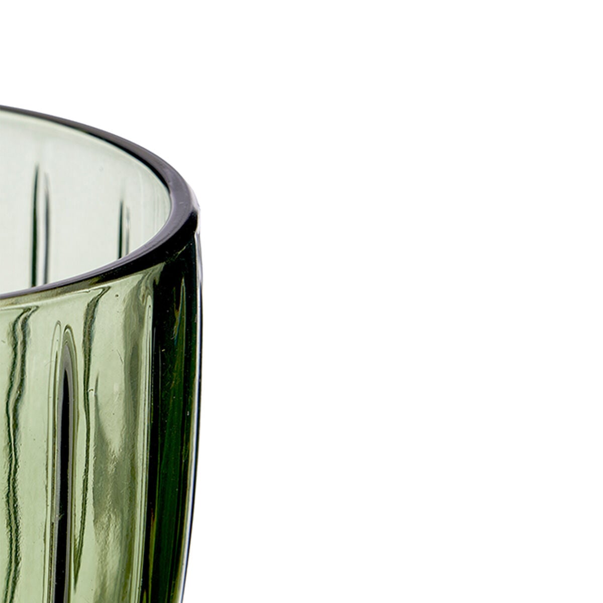 Wine glass striped in glass, , large