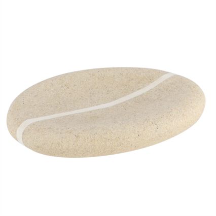Bathroom soap dish beige effect, , large
