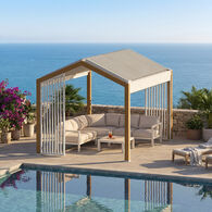 P&eacute;rgola ECOZIA beige/lino 4x3m