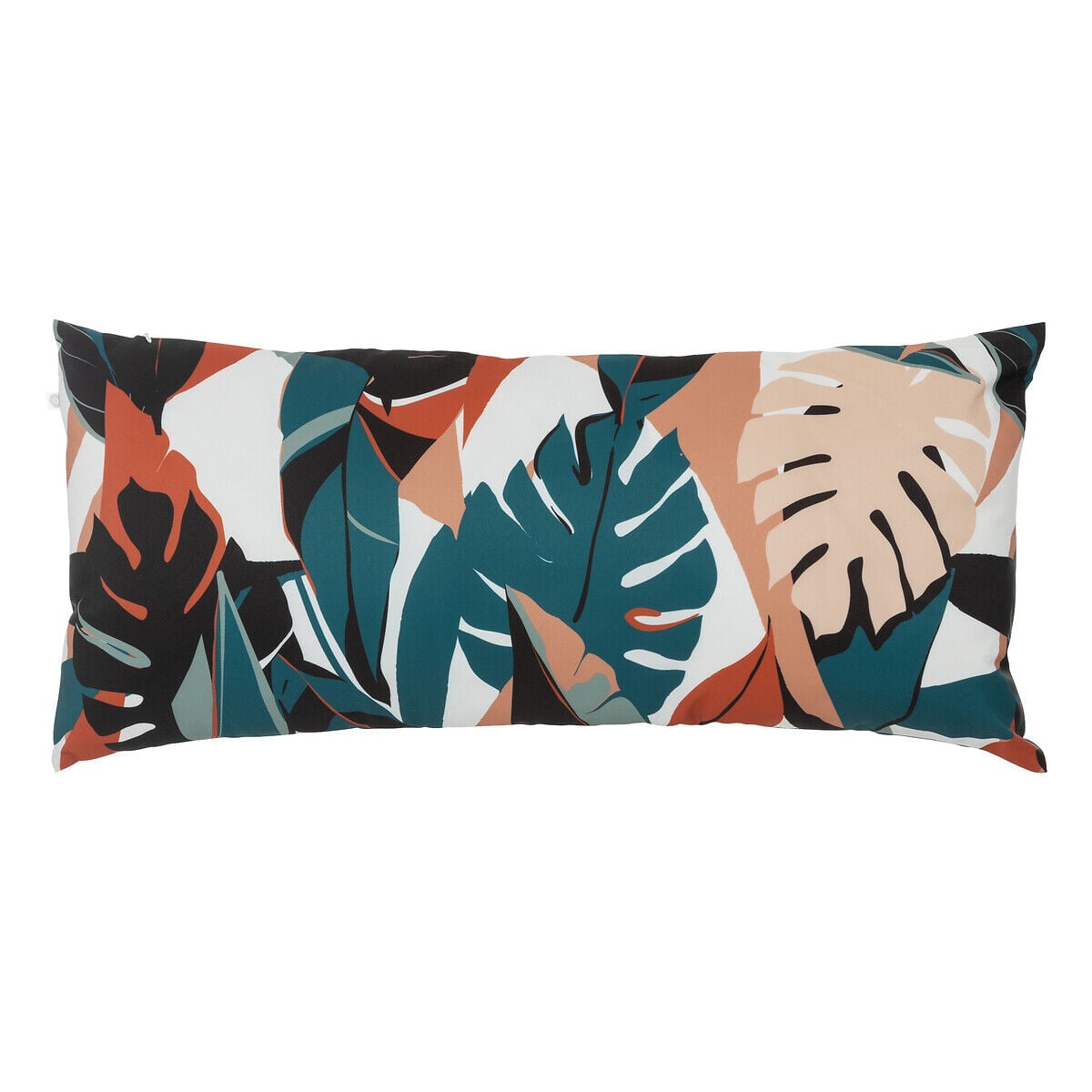 Almofada de Exterior Decoração Folhas 35x75cm, , large