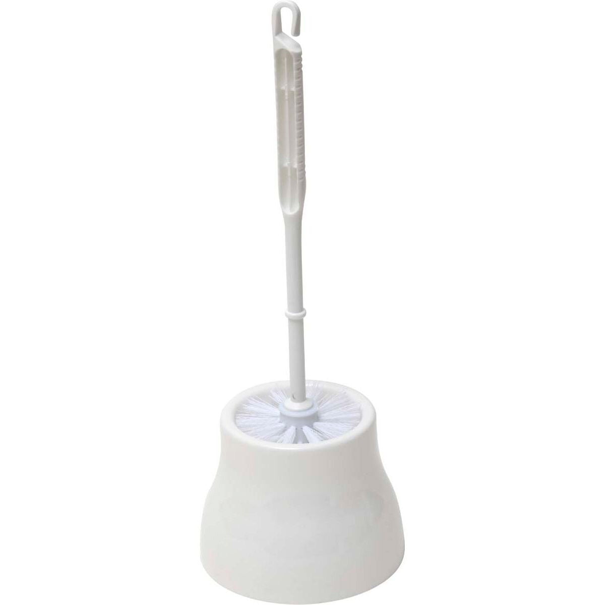 Toilet brush with holder, , large