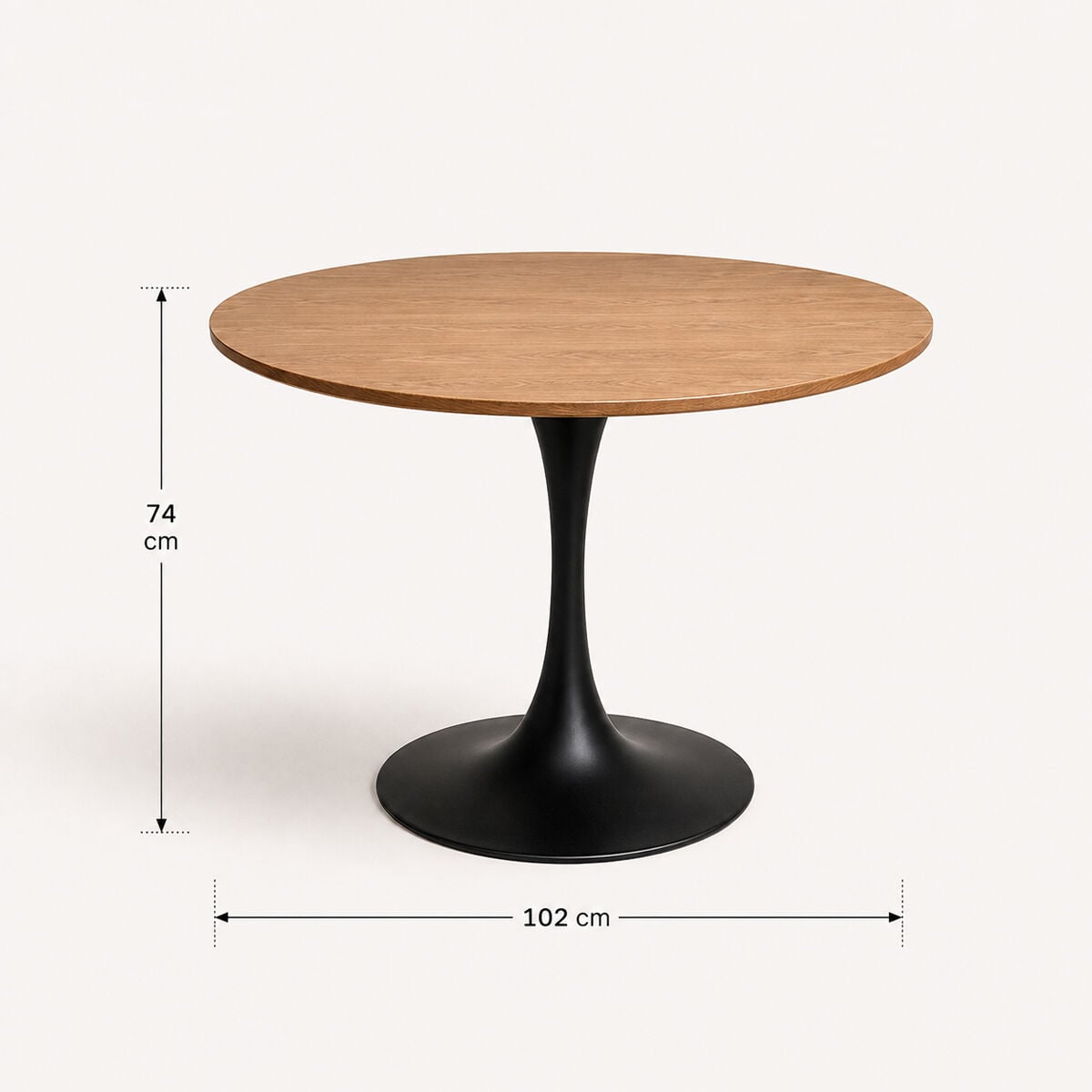 Mesa de jantar ELIAS redonda 102cm, , large