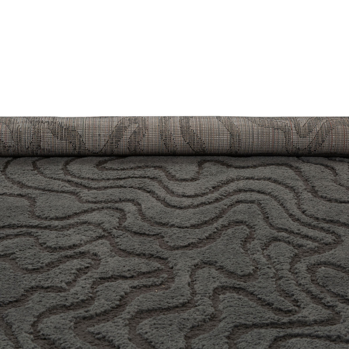 Tapete LOY cinza escuro 200x285cm, , large