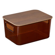 Caja con tapa LYCIA rosa 8L