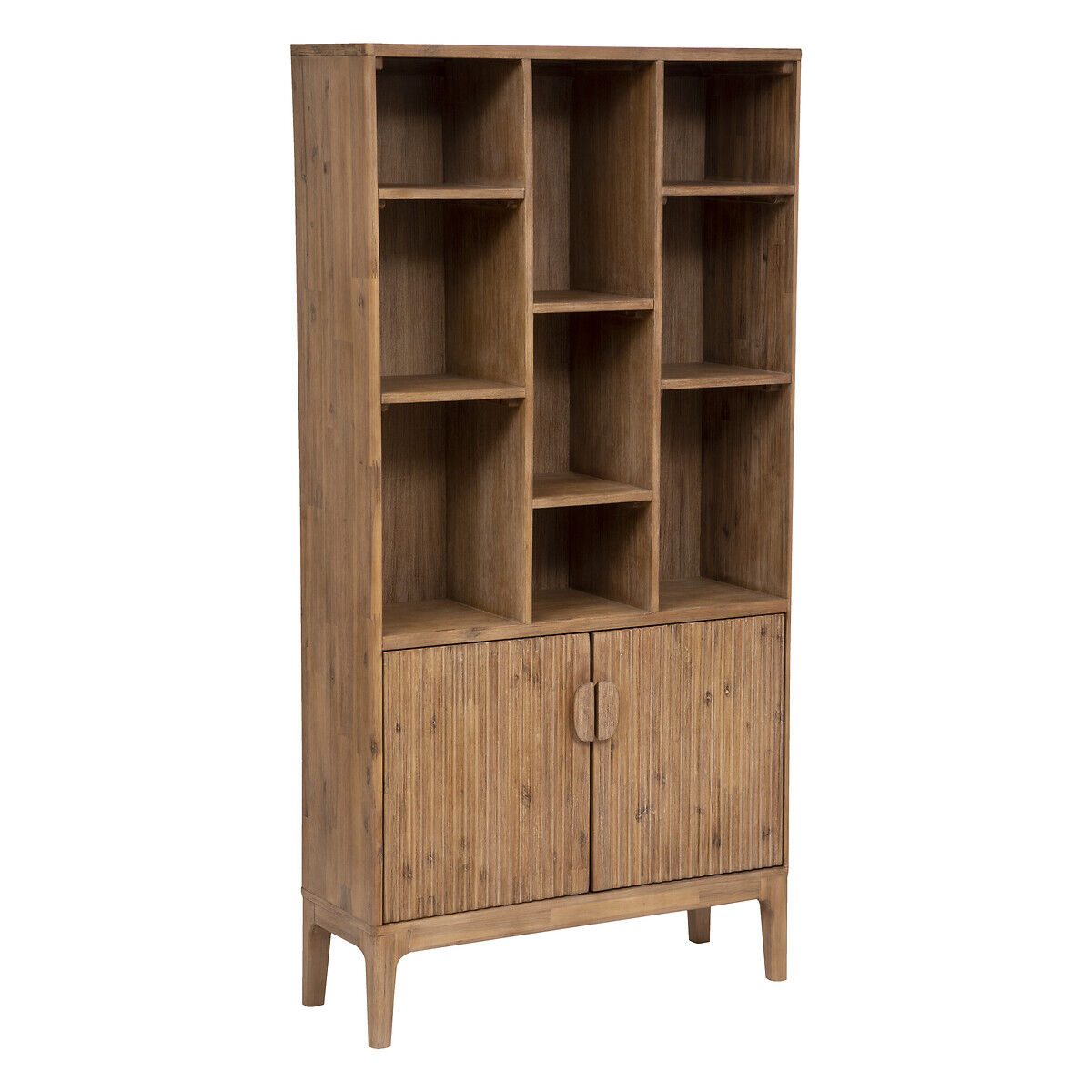 Estante SABOR castanho em mdf com 2 portas 190cm, , large