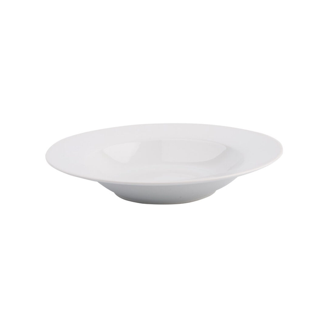 Prato de sopa GIZ branco em cerâmica 23cm, , large