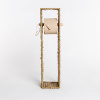 Portarrollos wc beige de cuerda