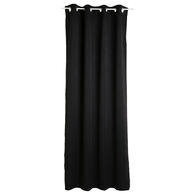 Cortina Opaca Negra 140x260Cm