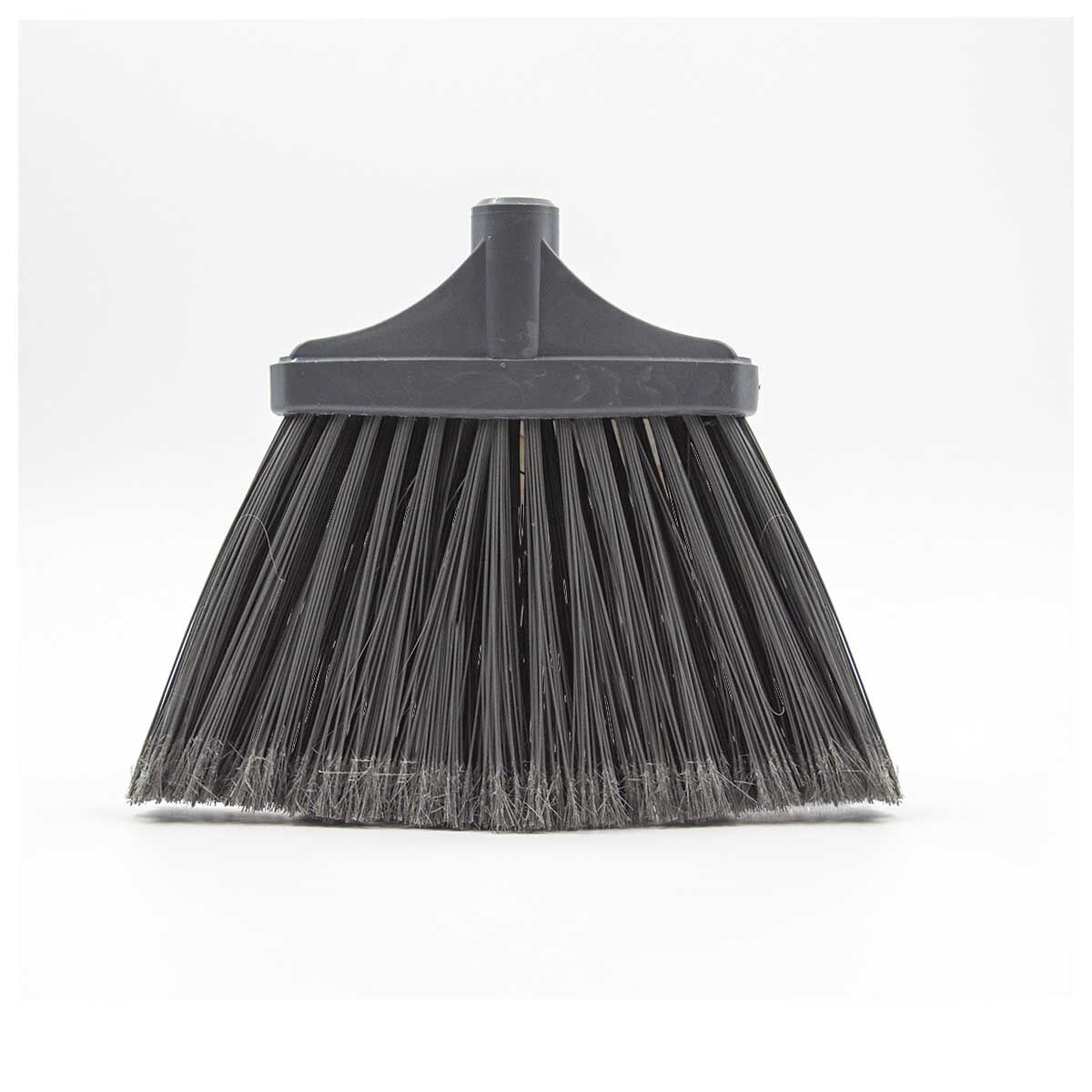 Split-tip broom with soft bristles grey, , large