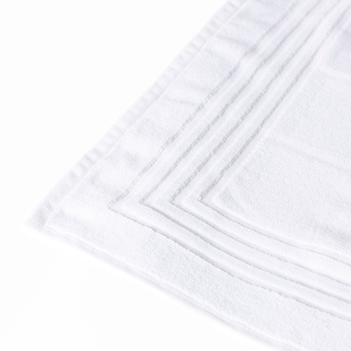 Alfombra de baño ESSENZA blanca 50x70cm, , large