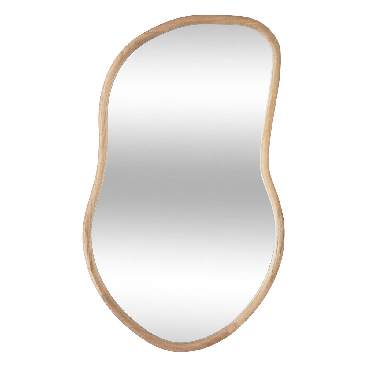 Espelho de parede ORGA bege em mdf 75cm, , large