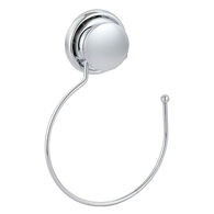 Toallero Redondo Metálico Con Ventosa