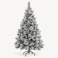 &Aacute;rbol De Navidad Minnesota  Efecto Nieve Con Pi&ntilde;as