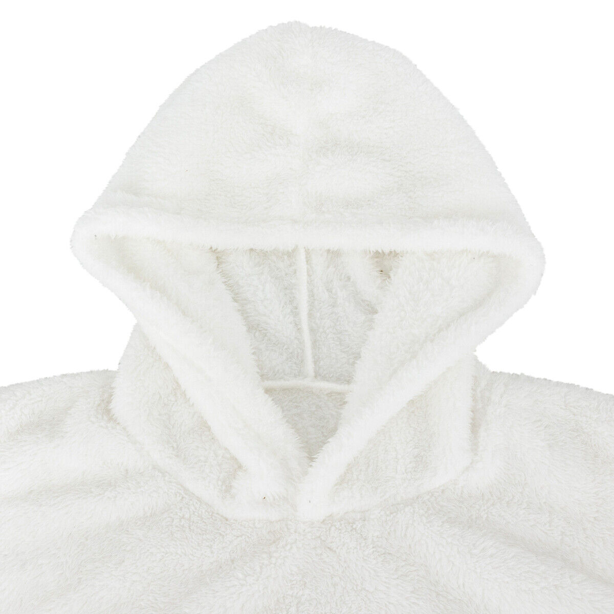 Manta camisola TEDDY branca, , large