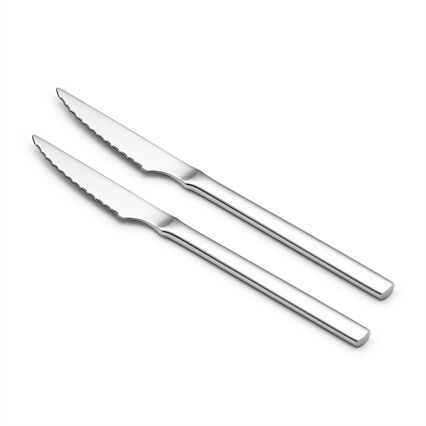 Conjunto de 2 facas de bife LINEA, , large