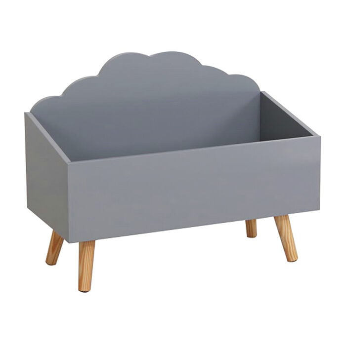 Caixa de brinquedos nuvem cinza, , large