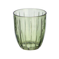 Vaso de agua a rayas 350 ml de vidrio