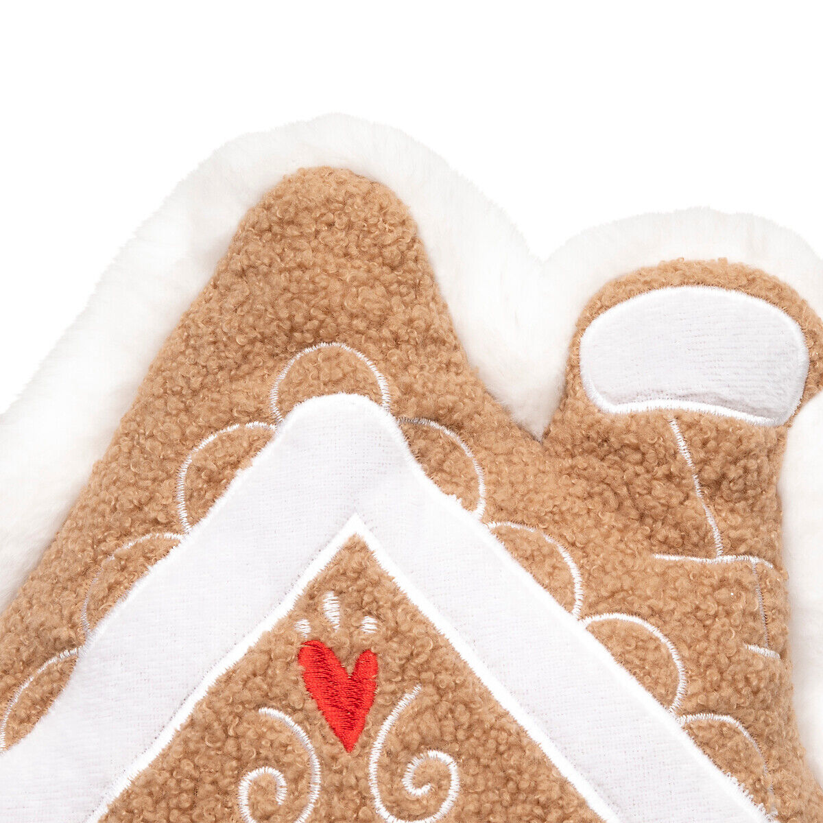 Almofada decorativa casinha gengibre castanha 35x40cm, , large