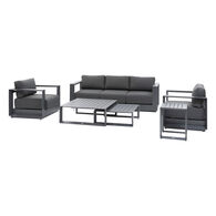 Juego de jard&iacute;n ALLURE gris oscuro
