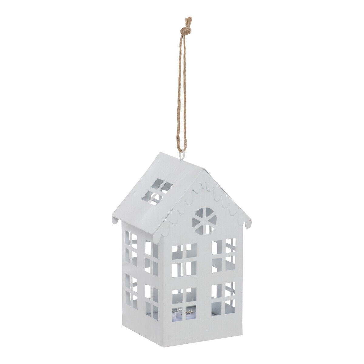Pendurante em forma de casinha com luz LED, , large