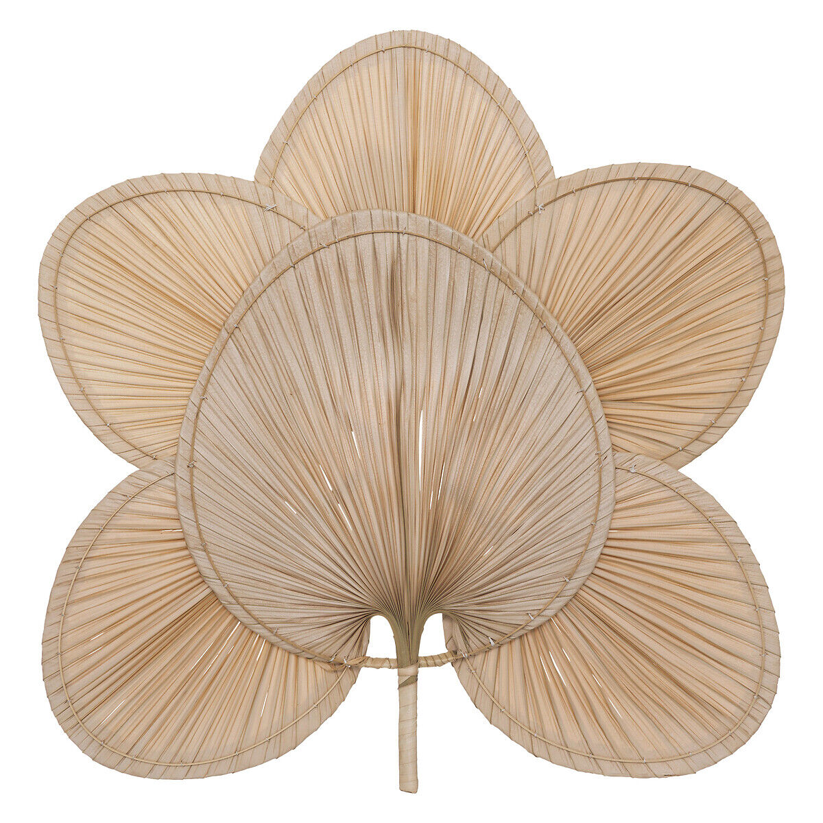 Folha de palmeira decorativa SELMA em bambu 70cm, , large