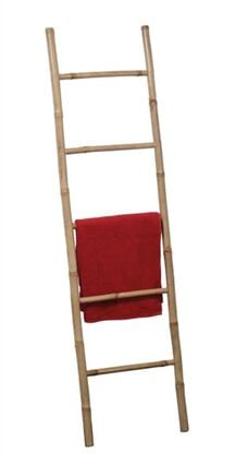Toalheiro escada em bambu 170cm, , large