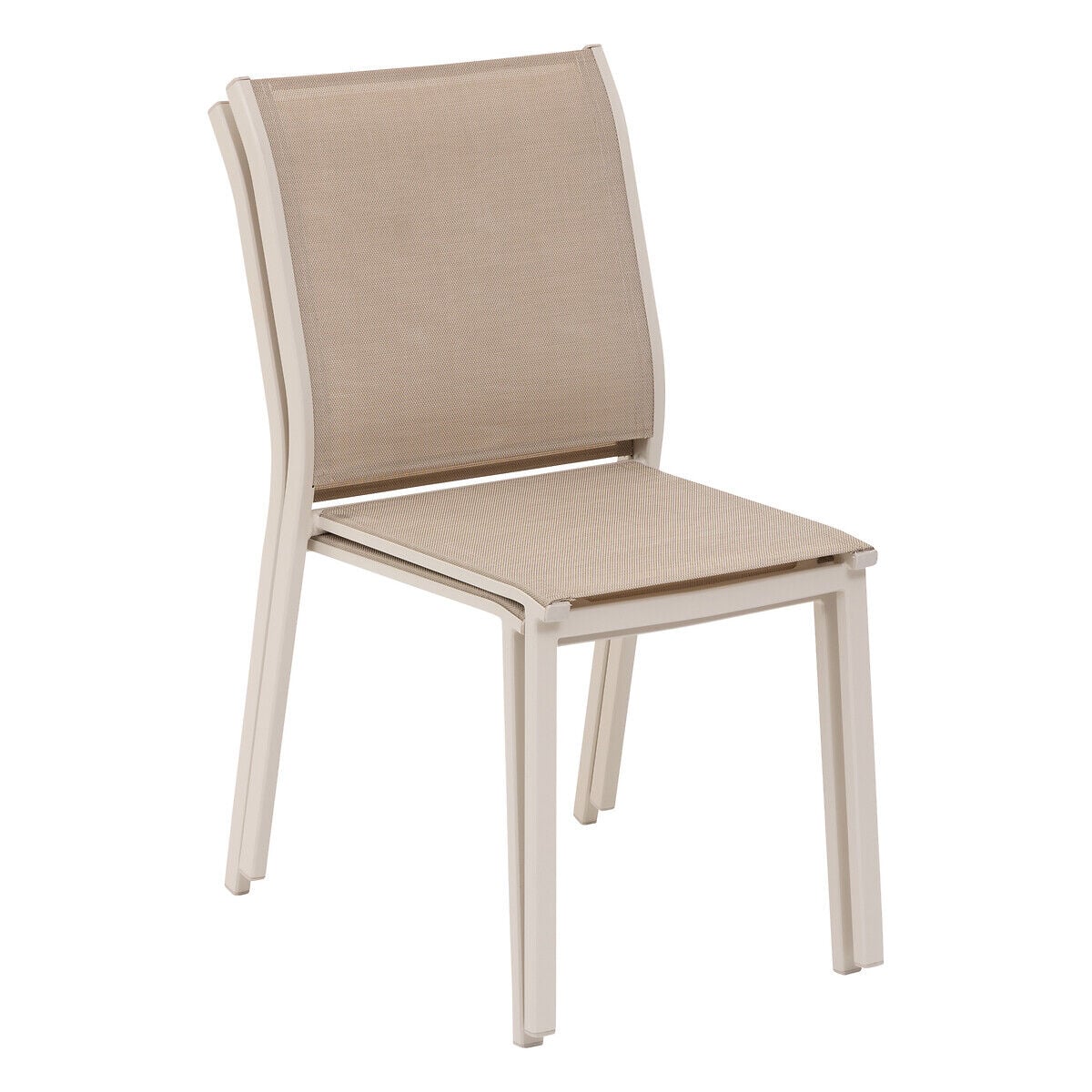 Stackable chair ESSENTIA in aluminium, , large