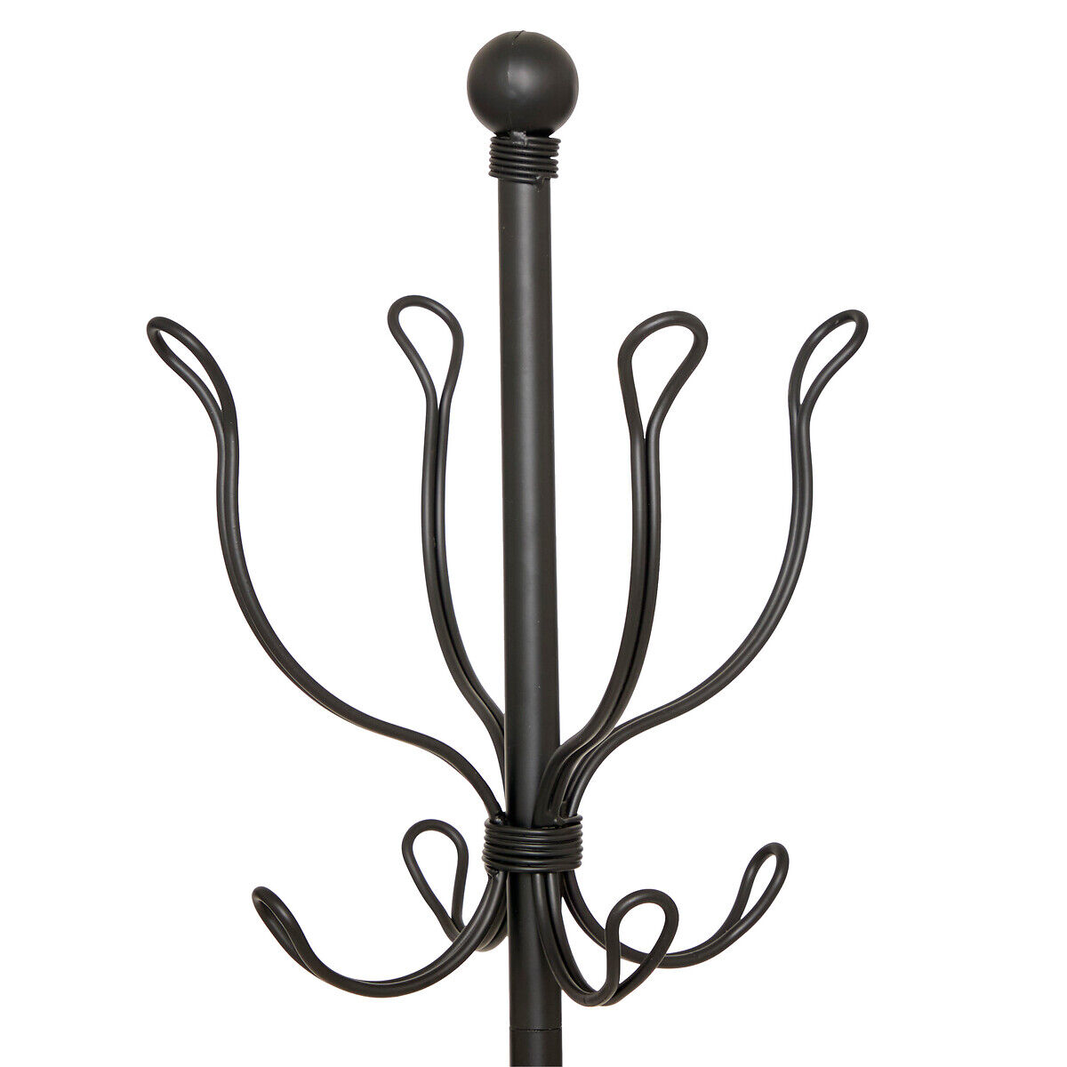 Cabide REMO preto em metal 170cm, , large