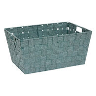 Cesta de almacenaje verde 38cm