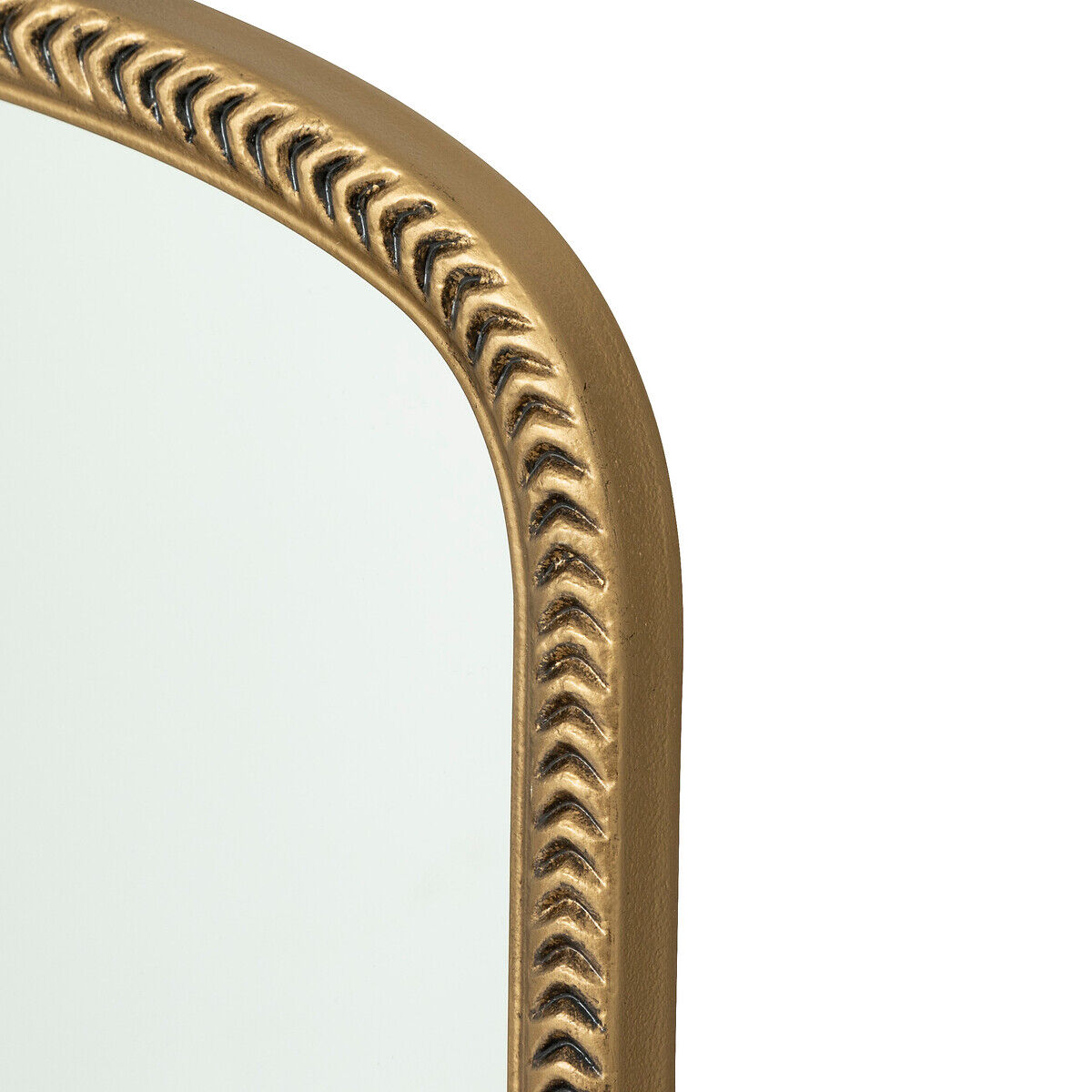 Espelho de parede VICTORIA dourado 51cm, , large