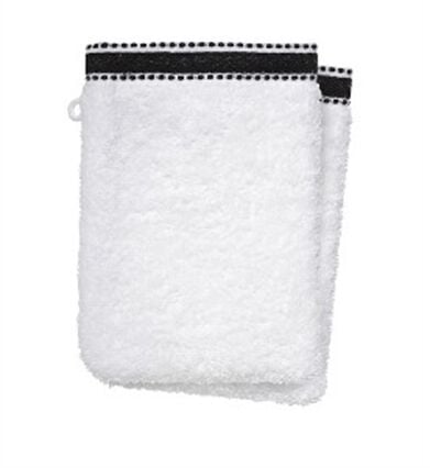 Set of 2 bath mitts JOIA dark blue, , large