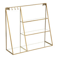 Joyero para pared GEN&Eacute;RIQUE dorado