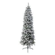 &Aacute;rbol de navidad VERTICA verde con nieve 150cm