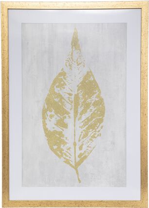 Quadro decorativo com folha BLAD 70x1,6x50cm, , large
