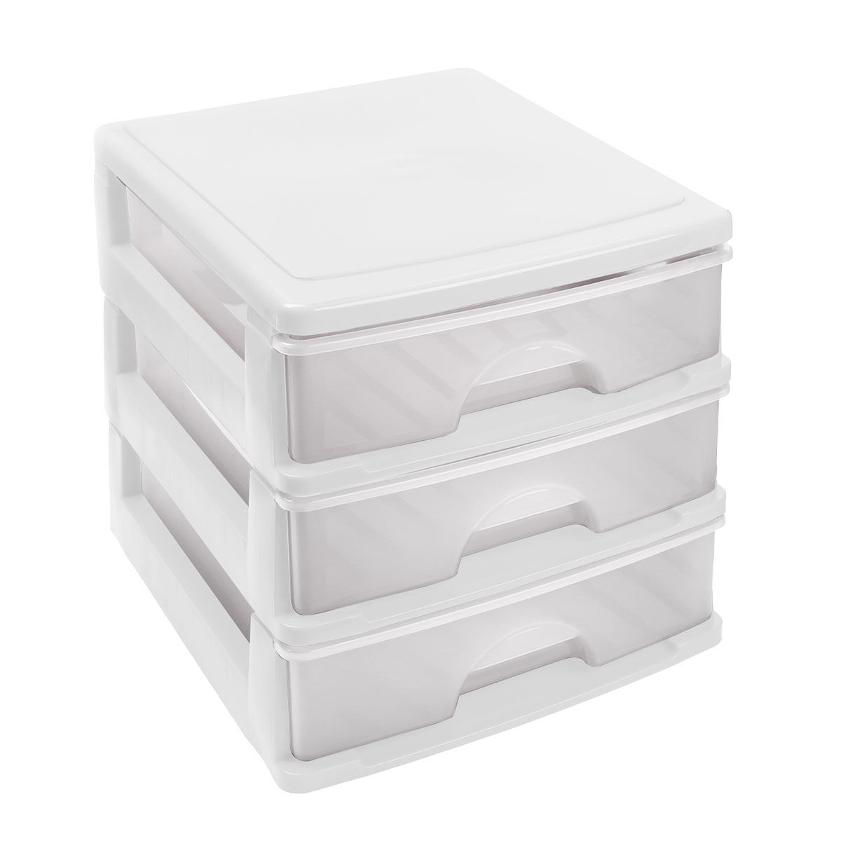 Módulo com 3 gavetas a4 cinza, , large