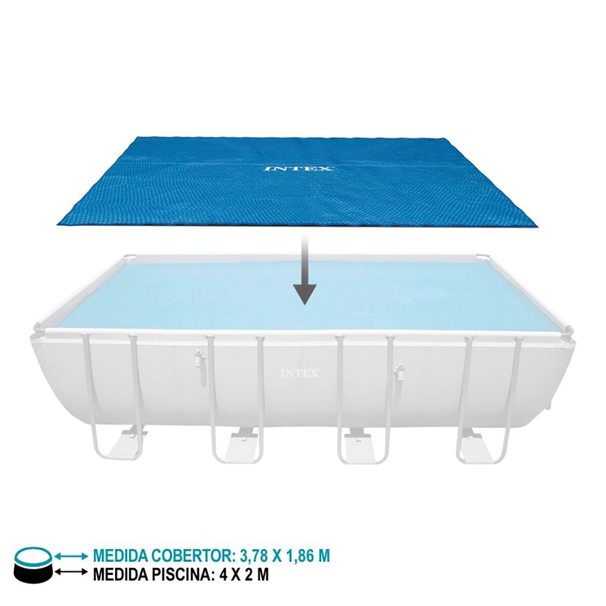 Pool cover SOLAR, , large