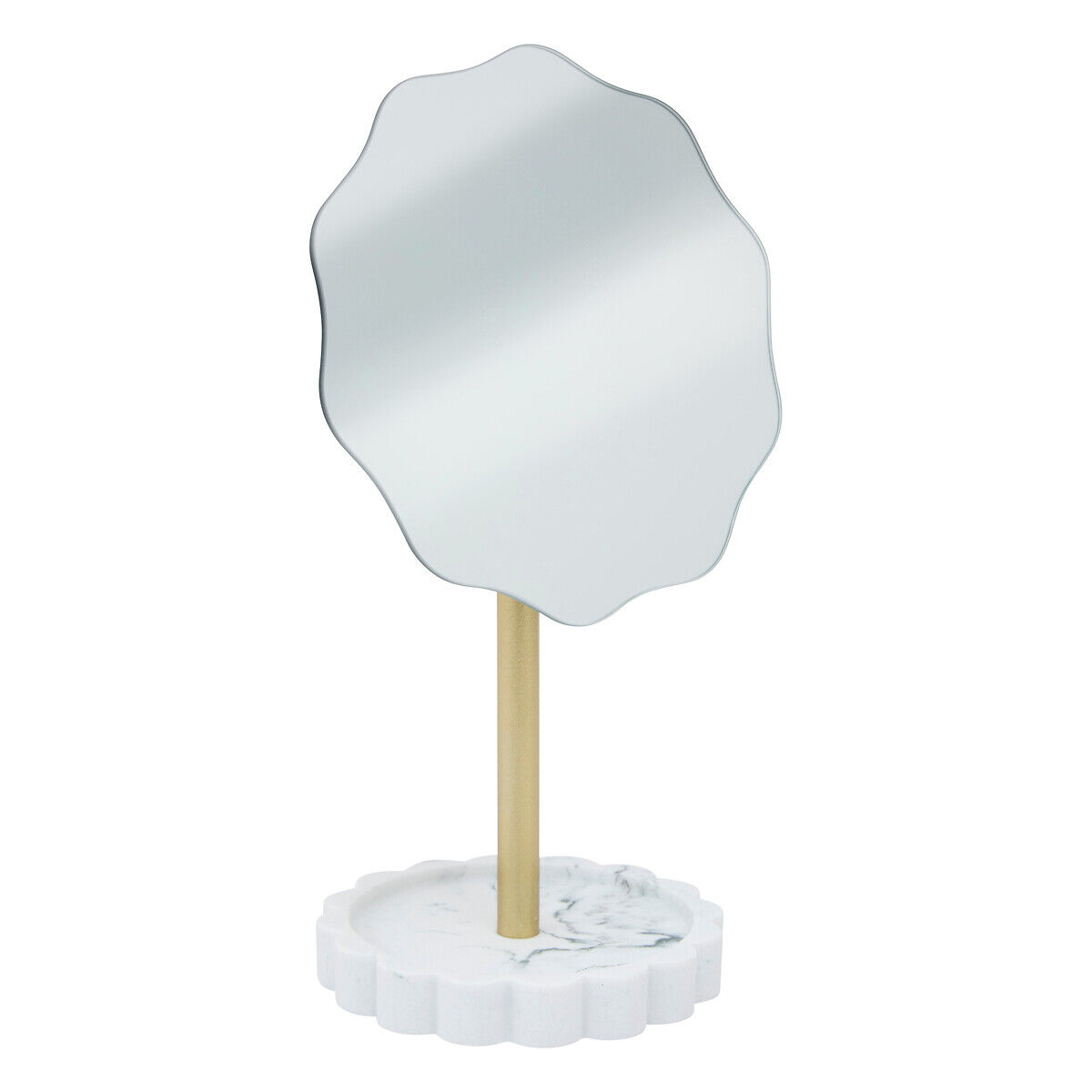 Espelho wc branco 27cm, , large