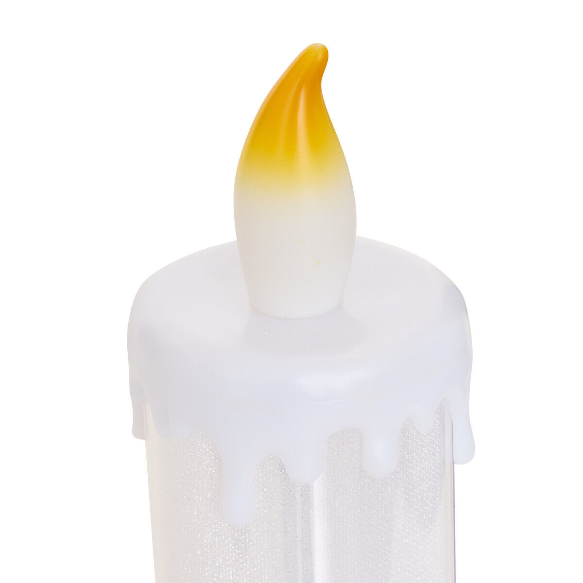 Vela luminosa com 5 leds branco quente, , large