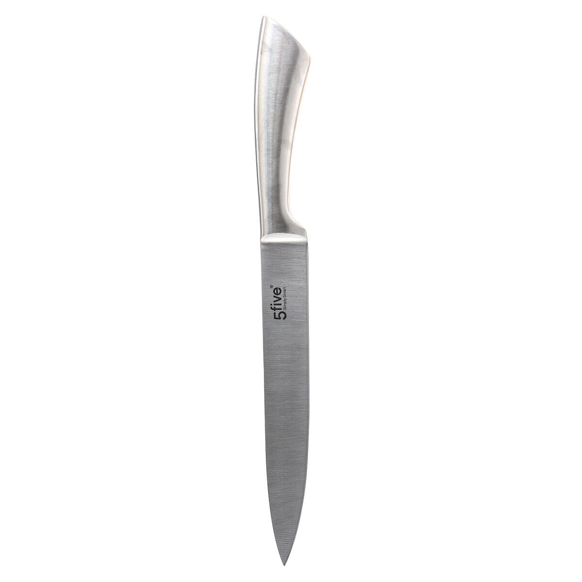 Conjunto de 5 facas e tesoura em inox, , large