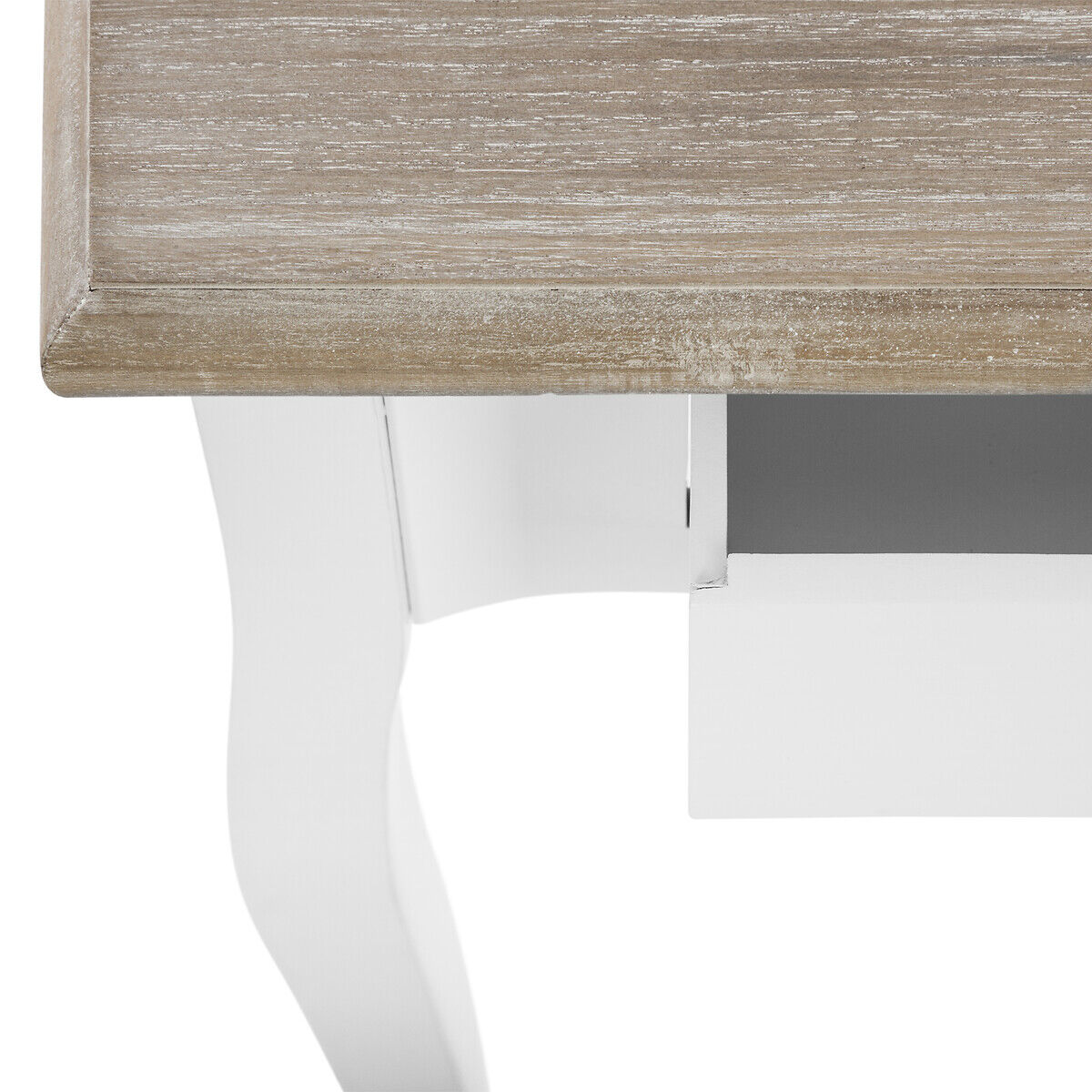 Mesa de cabeceira com 1 gaveta CHRYSA branca, , large