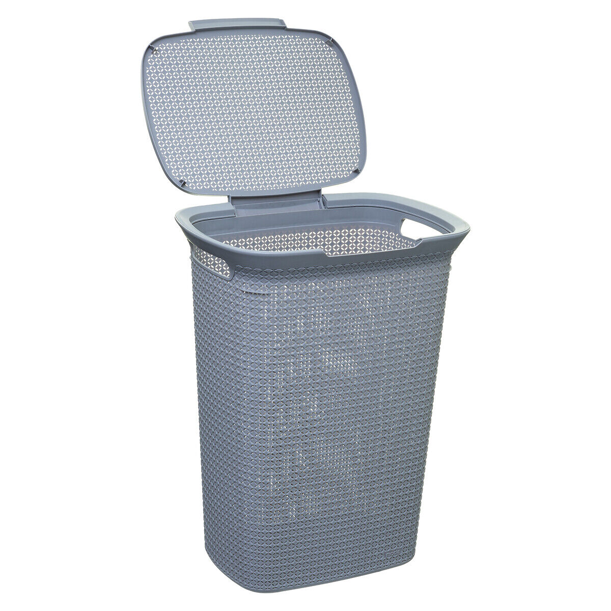 Cesto de roupa wc SCANDI MODE cinza 57l, , large