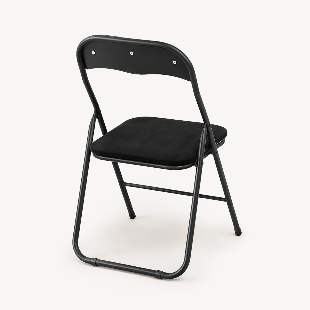 Silla Plegable C/Asiento De Terciopelo, , large